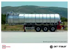 Vakuum Tanker Semi Trailer