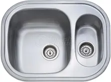 48x62 1،5 Bowl Inset Sink
