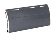 Алюминиевая планка 55 мм с полиуретаном - серый антрацит