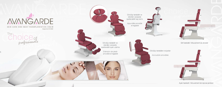 Кресло для косметических процедур по уходу за кожей и для трансплантации волос (4 привода)