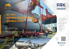 ROTARY DRUM DRYER HIGH OUTPUT