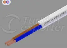 PVC ve Silikon Kablolar H03VVH2-F