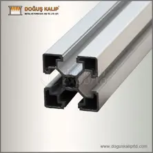 Profil industriel en aluminium 45x45 lumière