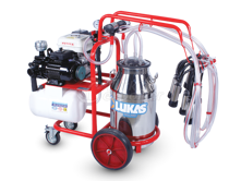 40.8 Double Milking Group Single Bucket With Electric and Gasoline Engine