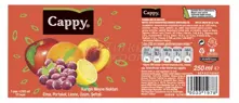 Cappy Juice Label