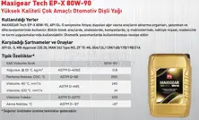 Maxigear Tech Ep-X 80W-90