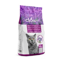 CaDoPet White Bentonite Clumping Cat Litter 10L - Lavender Scented