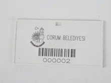 Barcode Water Subscriber Plate (BTS 2016)