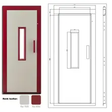 Semi Automatic Elevator Door DOORLIFE 70