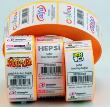 Printed Roll Label