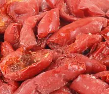 Печь Жареная (полусушенная) IQF Замороженные томатные перцы