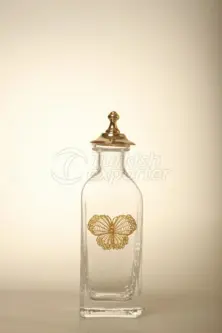 Botella con mariposa 1AU-012