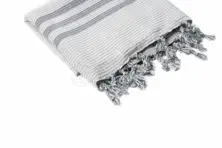 Toalha tecida Peshtemal-turco de Hamam, toalha de banho 100% do algodão