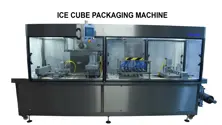 Ice cube packaging machine