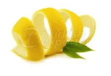 Cáscara de limón seca