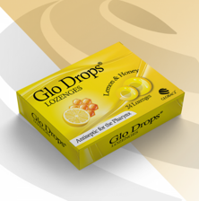Glo Drop Pastil- Limon ve Bal Aromalı