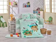 Cool Baby Mint - Conjunto de roupa de cama de bebê (8698499129375)