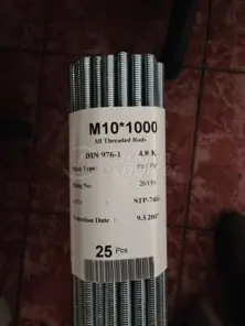 ALL THREADED ROD WITH LABEL