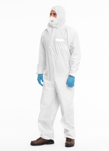 Hooded Coverall Type 5B/6B - White - Laminated - 55gr