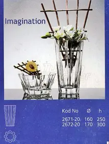 glass vase Imagination
