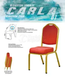 كراسي المائدة من الألومنيوم CARLA01