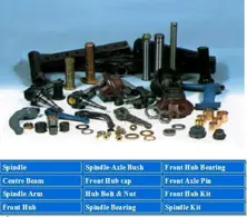 front axle parts