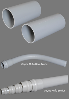 PVC - Clean Water Pipes with U Pressure and Accessories