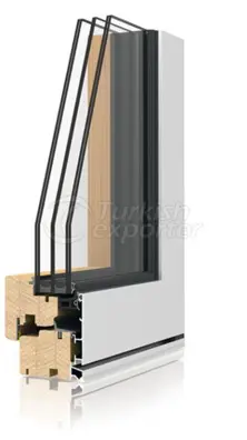 Wooden Aluminum Window and Door Systems -Zero