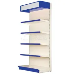 Wall Shelving Bay with Canopy