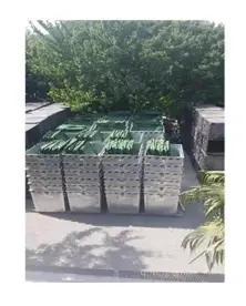 Contenedor de basura de plástico de 1100 litros con tapa de plástico