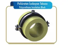 Polyurethane insulation block