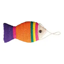 Бобо Веревка обернутая рыба Cat Toy - KEOYBOISBAFI