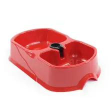 Double Food Container With Waterer