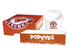 Popeyes Fast Food Boxes