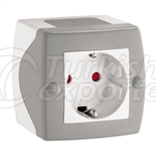 Switches and Socket Outlets - Childprood Socket Outlet Earthed