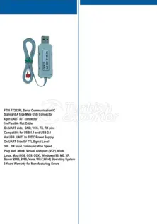Convertidor USB-UART (TTL) no aislado (adaptador)