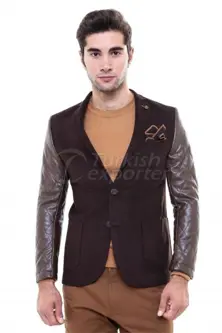 WSS Wessi Leather Sleeve Jacket