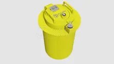 HIGH ENERGY NEEDLE WASTE CONTAINER