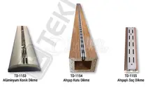 Shop Design Metal and wooden Vertical Profiles