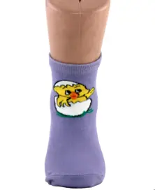 Chick in egg Kids Socks