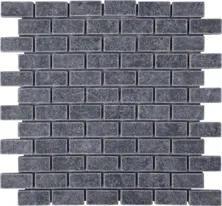 2,3x4,8 Bluestone Brick Mosaic Tumbled