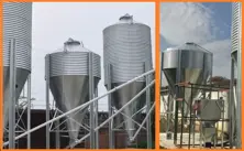 Chicken Poultry Feed Silo, Feed Transport Systems and Loadcell Feed Weighing System