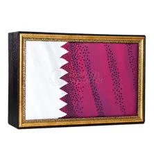 Qatar Flag Luxury Chocolate Box