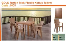 Plastik Masa Sandalye Takımı - 1005