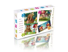 4 in 1 puzzle for kids
