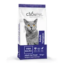 CaDoPet Adult Cat Food Fish 15 Kg