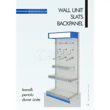 Unidad de pared Listones Backpanel