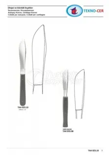 Autopsy Knives, Cartilage Knives