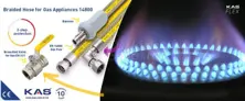 Braided S.S. Hose For Natural Gas