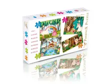 4 in 1 puzzle for kids
